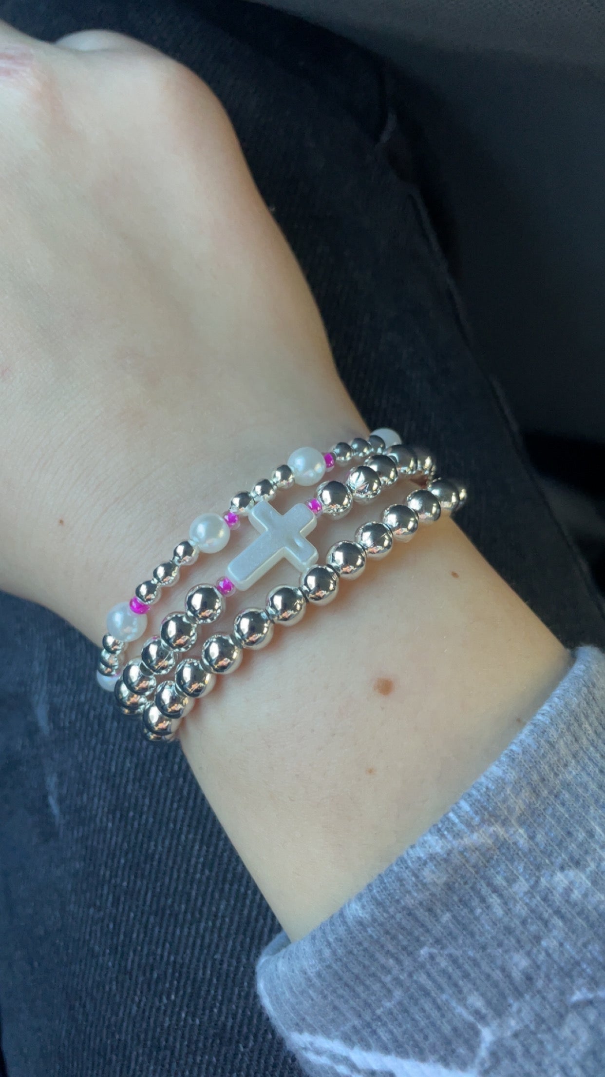 Non tarnish silver plated set