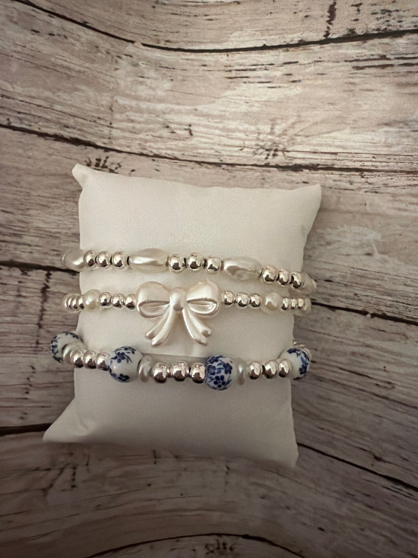 The bowdorable stack in silver