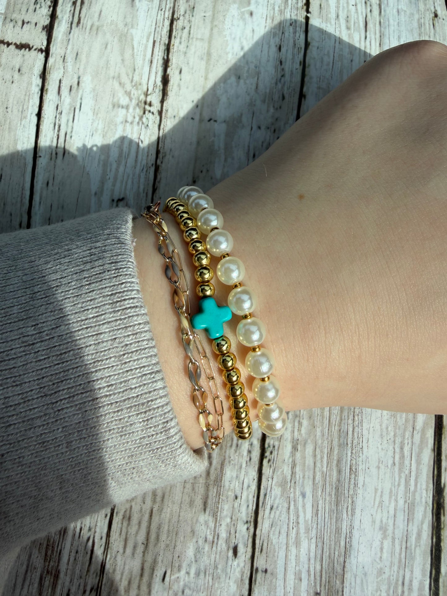 Turquoise non tarnish set (2)
