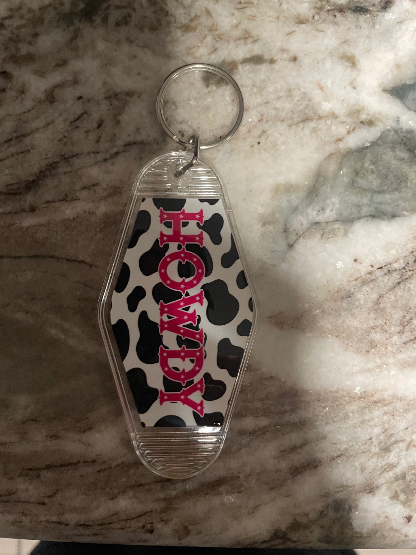 Howdy keychain