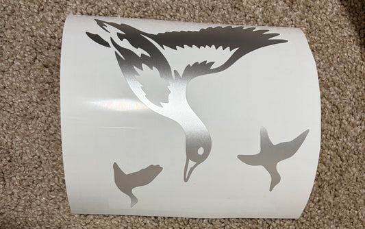Medium size duck sticker