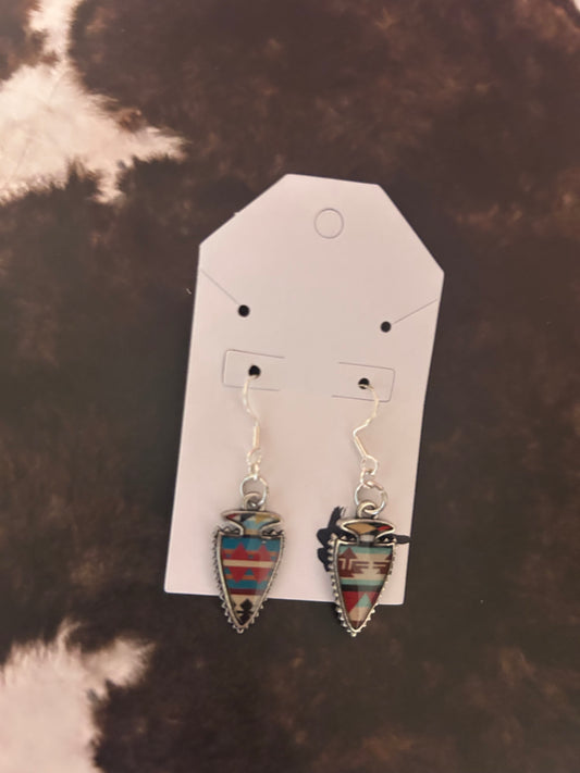 Arrow head earrings