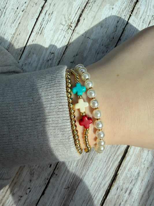 Bomb pop non tarnish bracelet set (3)