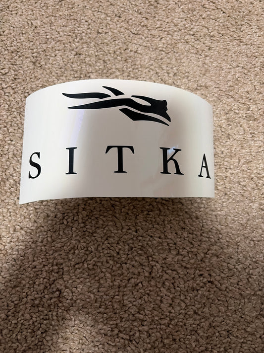 Sitka decal size small