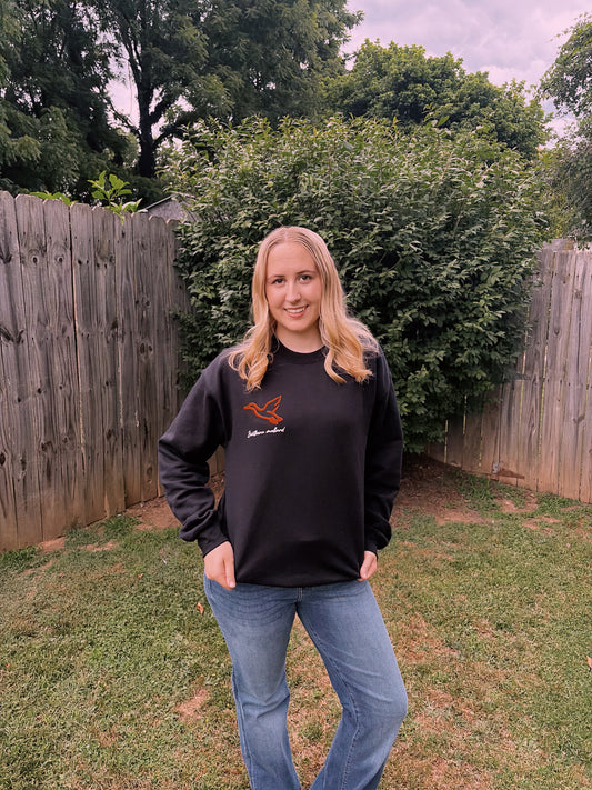 Southern mallard duck crewneck (women’s) colors below