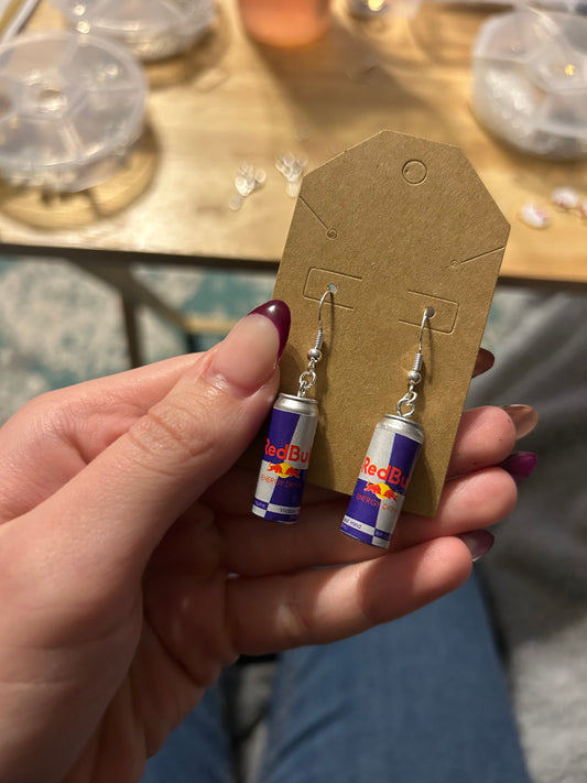 Redbull earrings