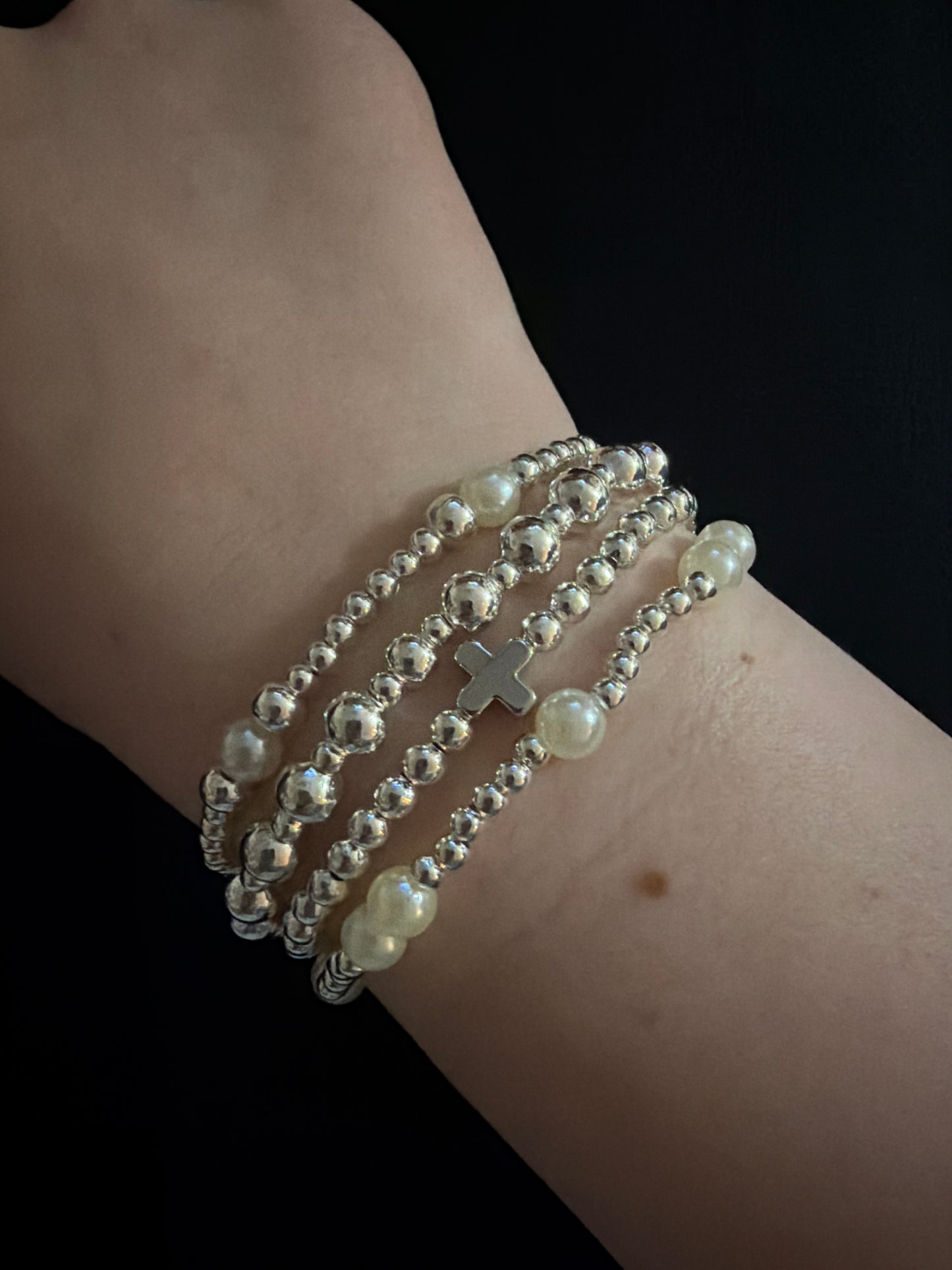Silver non tarnish stack