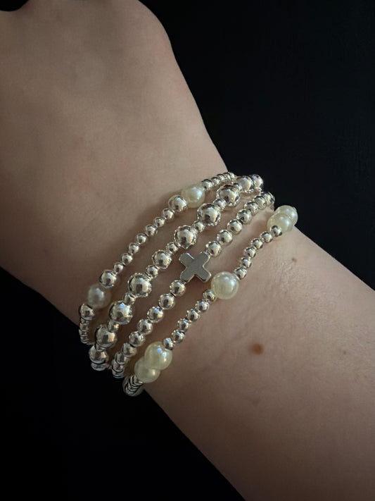 Silver non tarnish stack