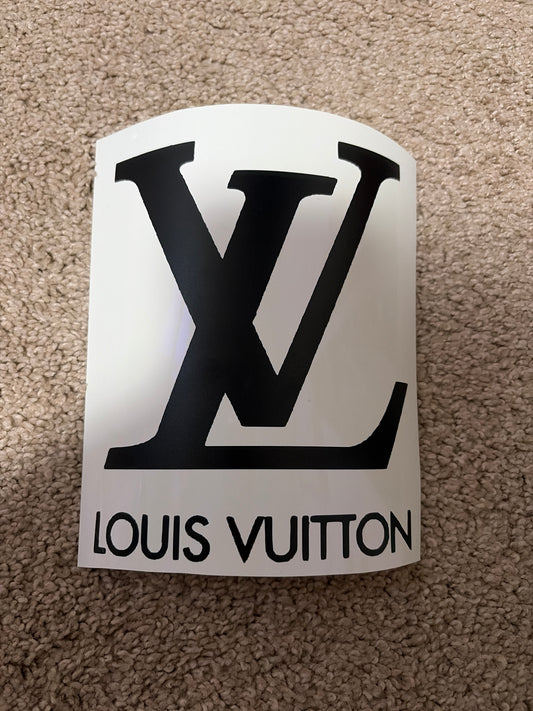 Louis Vuitton decal size medium/large