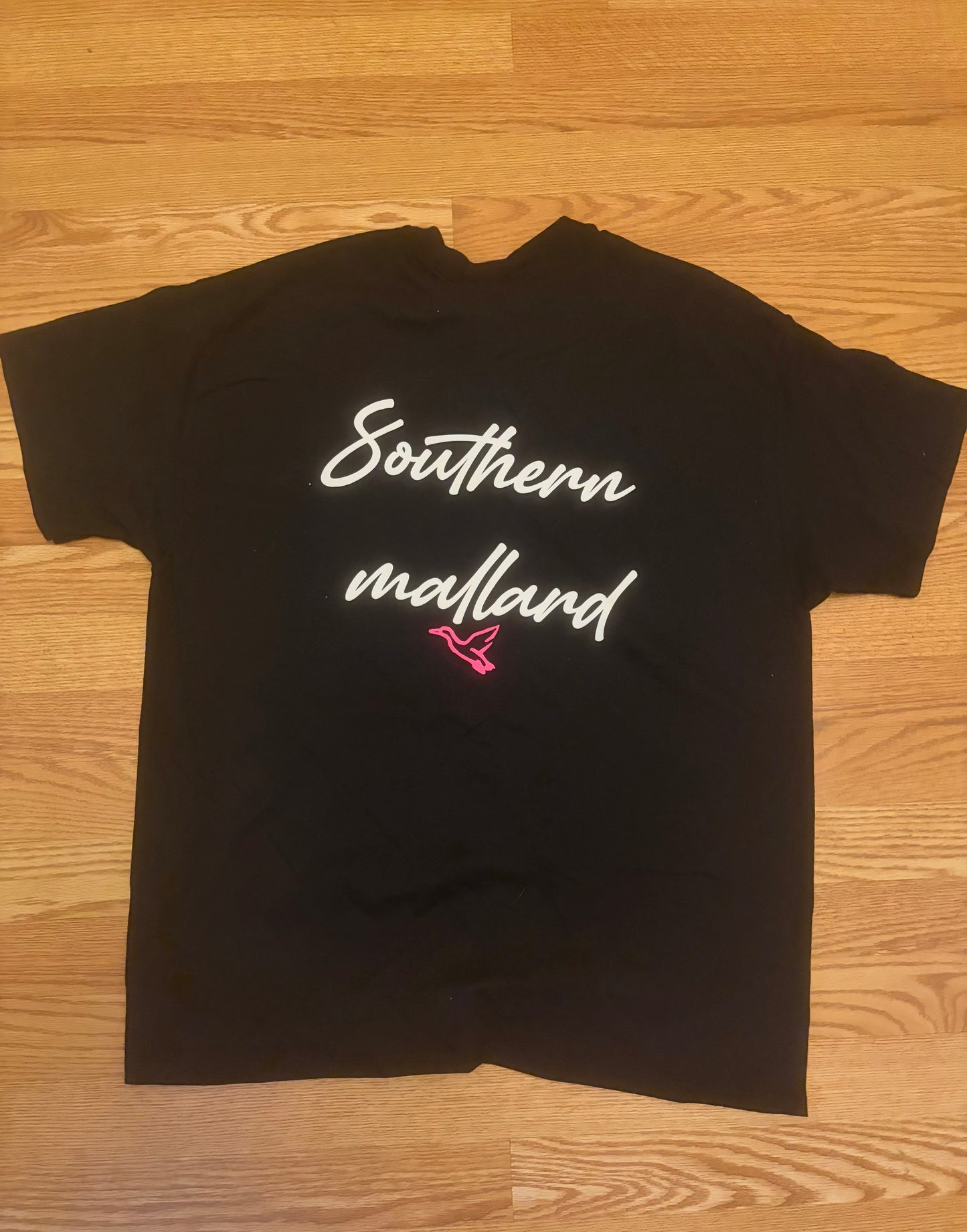 Southern mallard tee with back logo (colors below)