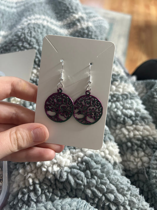 Tree of life earring