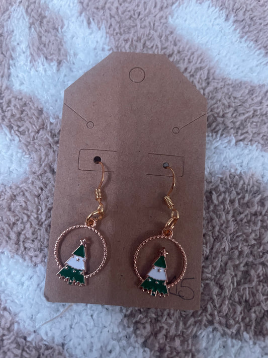 Oh Christmas tree earrings