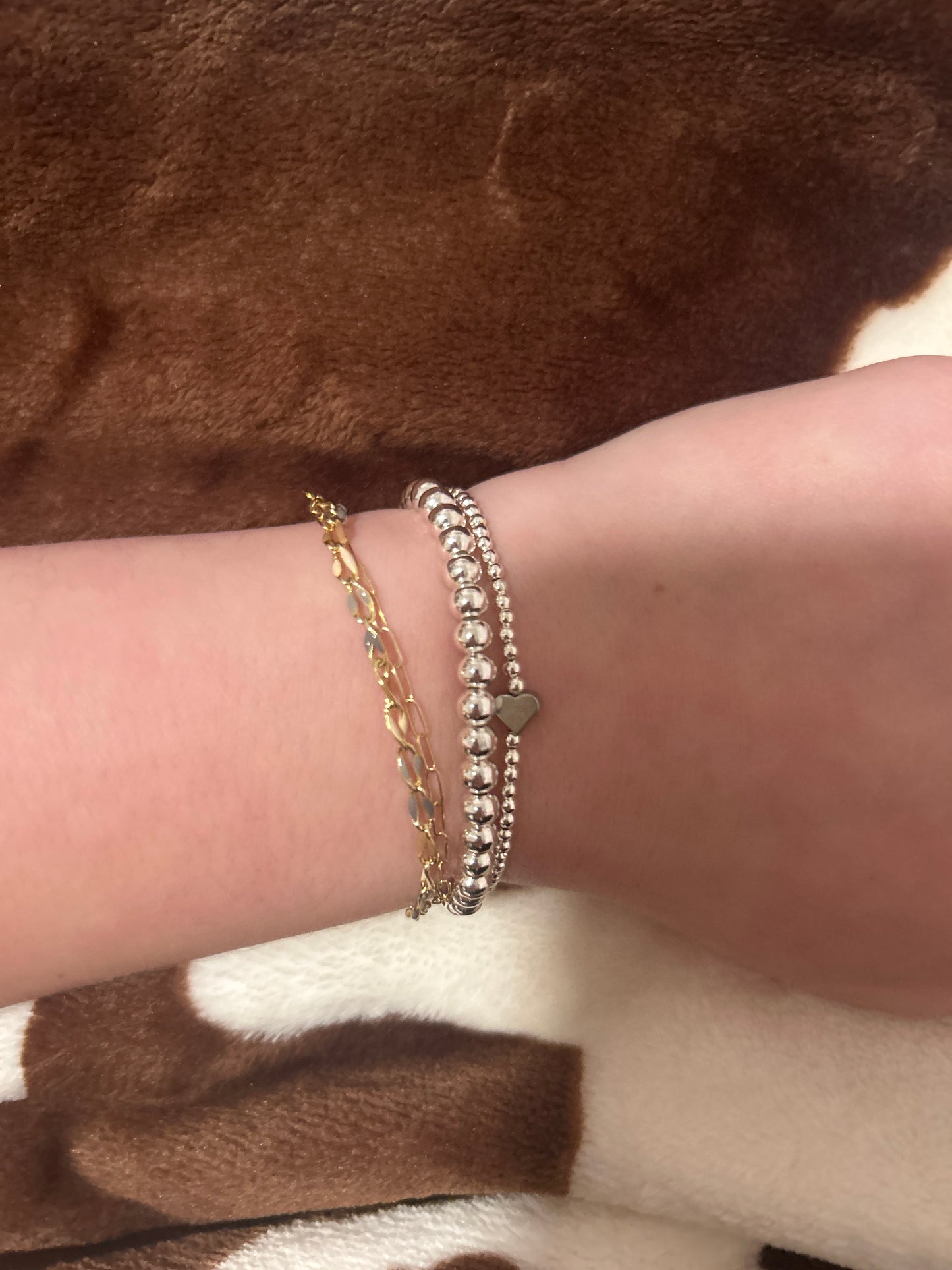 Southern hearts bracelet stack
