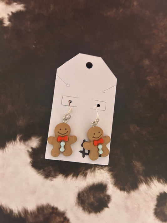 Gingerbread earrings
