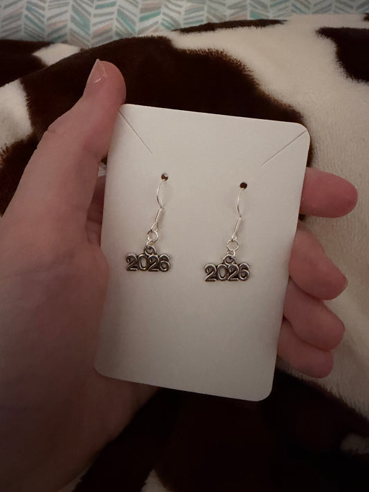2026 silver earrings