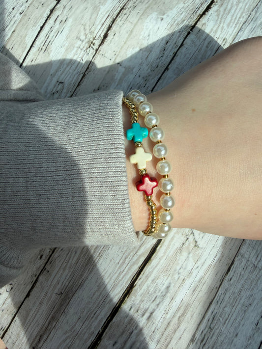 Bomb pop non tarnish bracelet set (2)