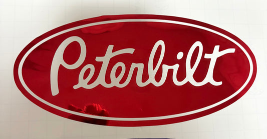 Peterbilt decal size medium
