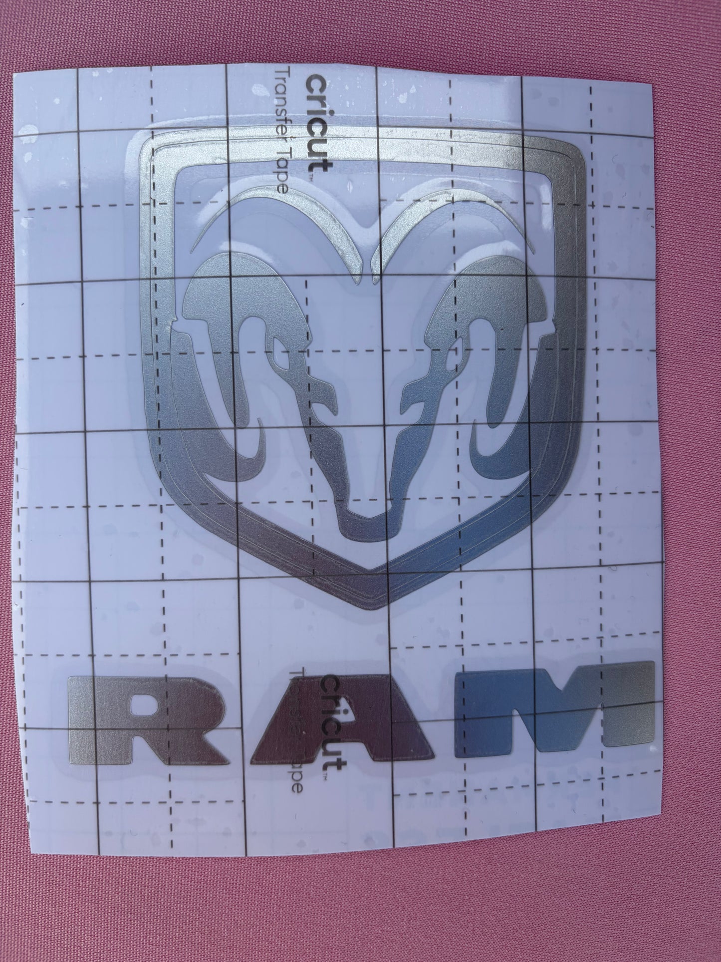Ram decal sticker medium 6x6