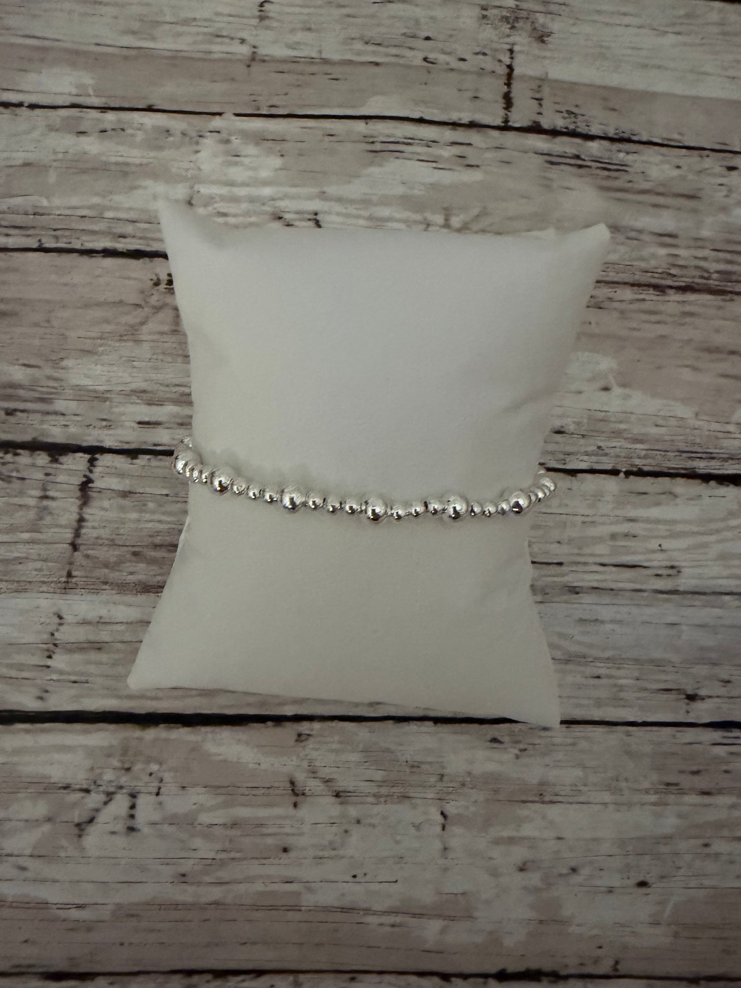 Basic silver non tarnish bracelet