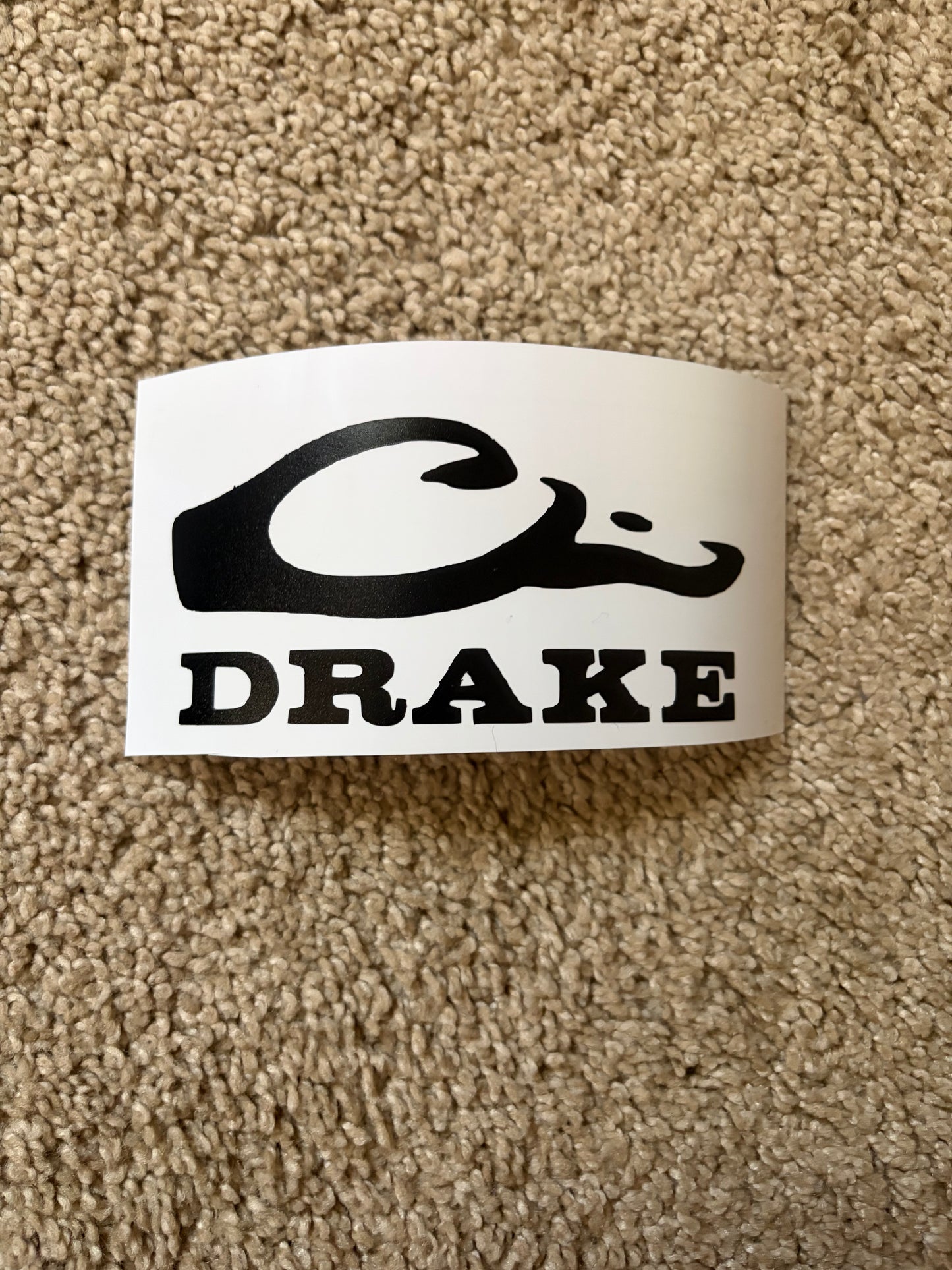 Drake sticker size small